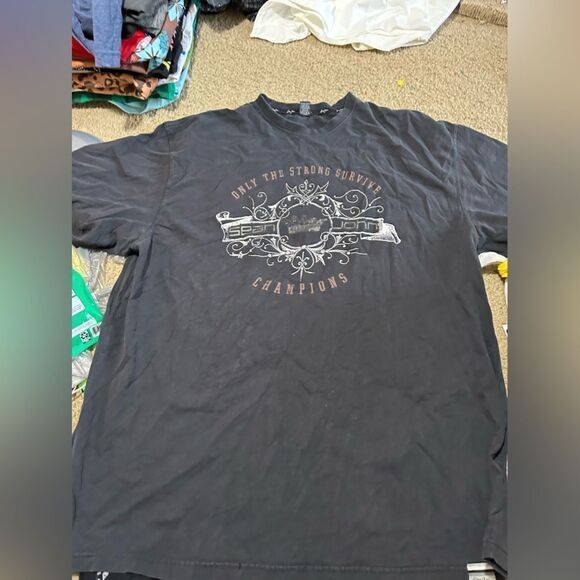 Sean Jean Only the Strong Survive Champions Tshirt - Picture 1 of 3